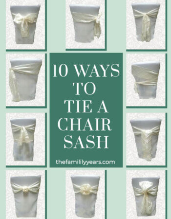 10 Ways to Tie a Chair Sash