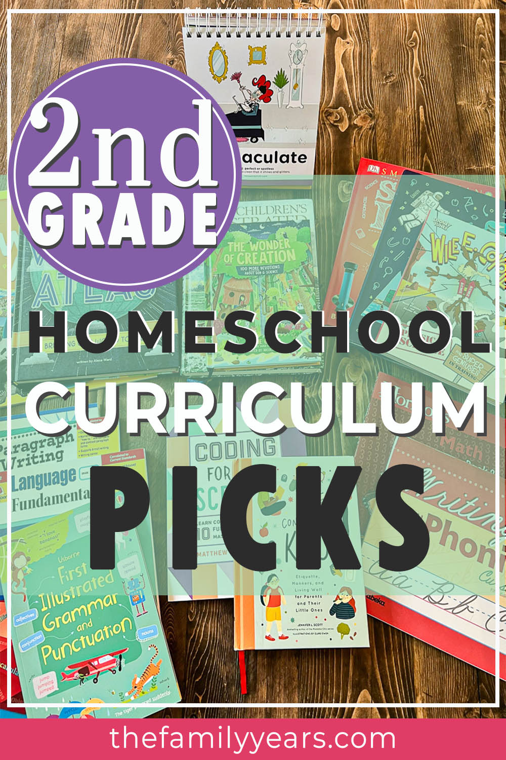 2nd Grade Homeschool Curriculum