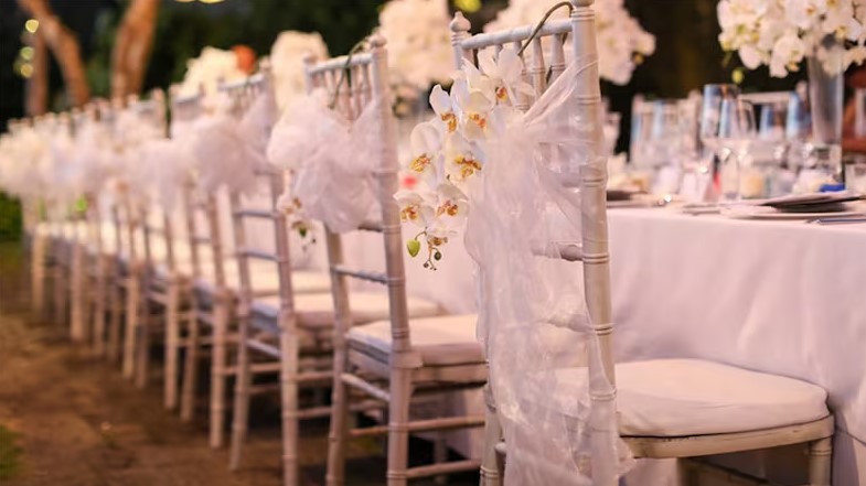 Wedding Chair Sash Ideas