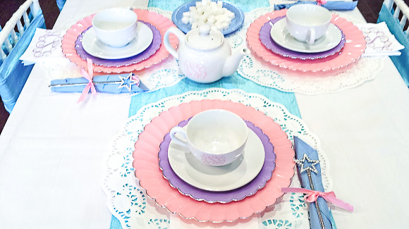 Princess Tea Party Place Setting