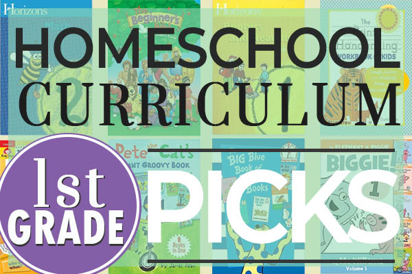 1st Grade Homeschool Picks