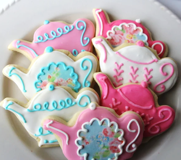 Tea Party Sugar Cookies