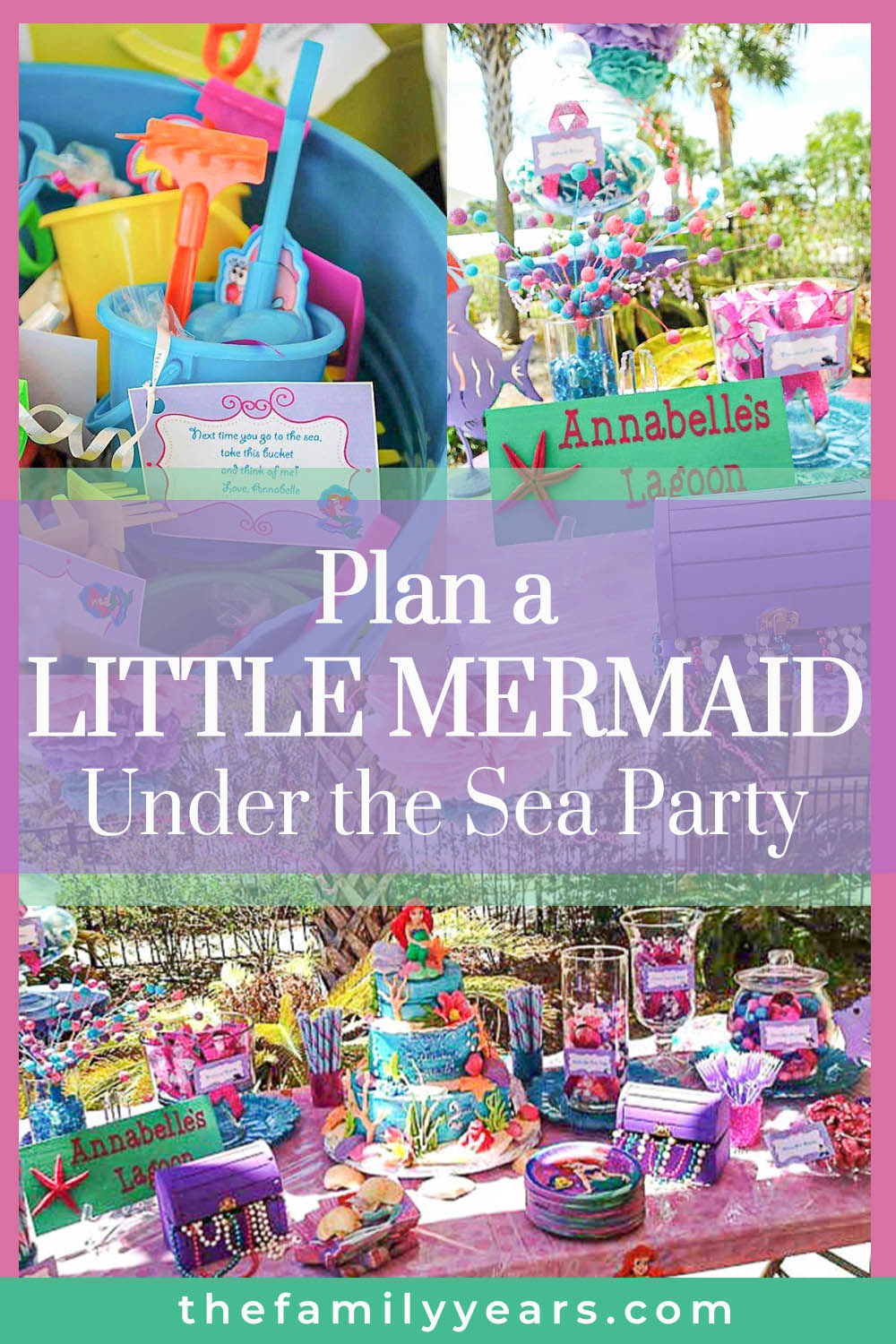 Little Mermaid Under the Sea Birthday Party