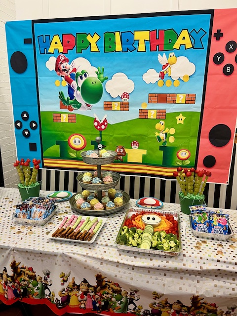 Super Mario Bros Birthday Party Ideas