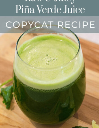 Raw & Juicy Piña Verde Copycat Recipe