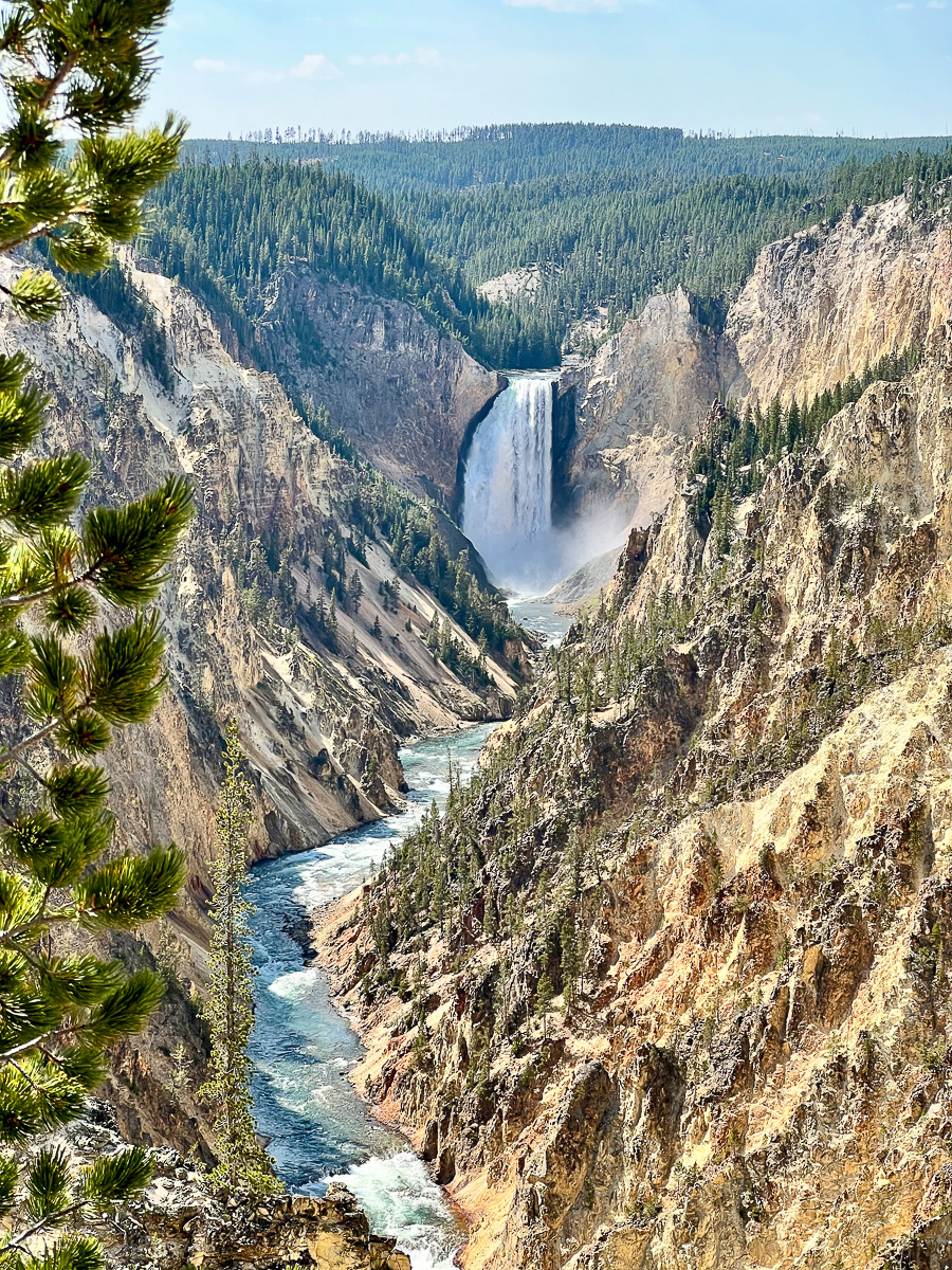 Artist Point at Grand Canyon of the Yellowstone