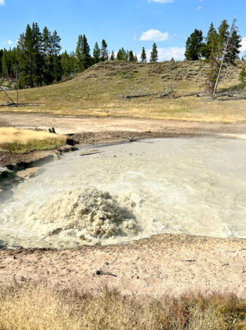 Churning Cauldron Yellowstone