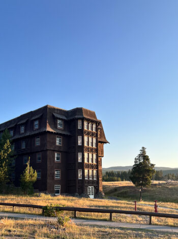 Old Faithful Inn at Yellowstone