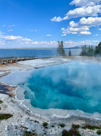 West Thumb Geyser Basin Yellowstone