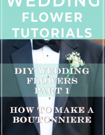 Easy DIY Boutonniere