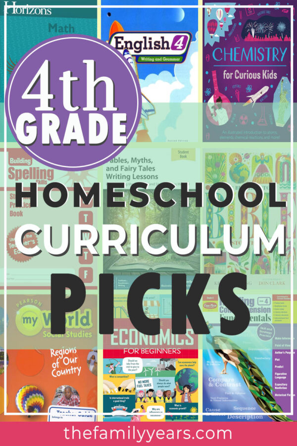 The BEST 4th Grade Homeschool Curriculum